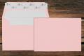 [164093123] Briefhüllen mit Seidenfutter B6 125x176 mm Haftklebend Flamingo gerippt 100 g/qm